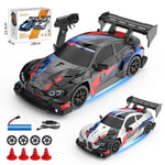 4WD Super Drift RC Car with LED Lights, 2.4GHz Remote Control, Rechargeable Battery, Racing & Drifting Tyres